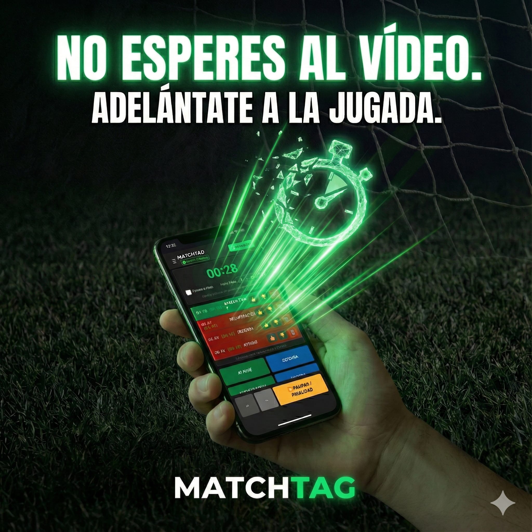 MatchTag App en acción
